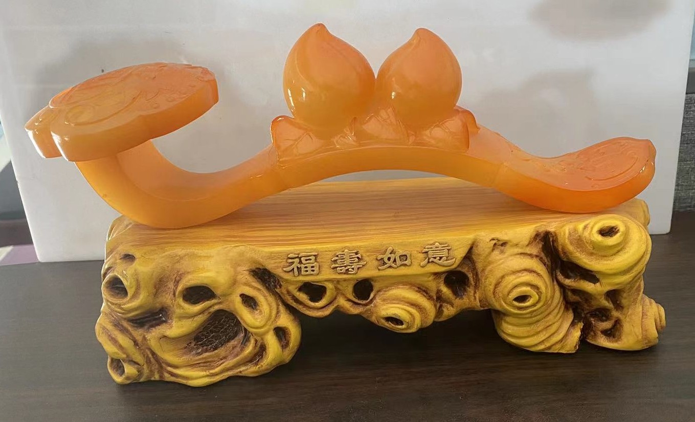 仿玉如意摆件
