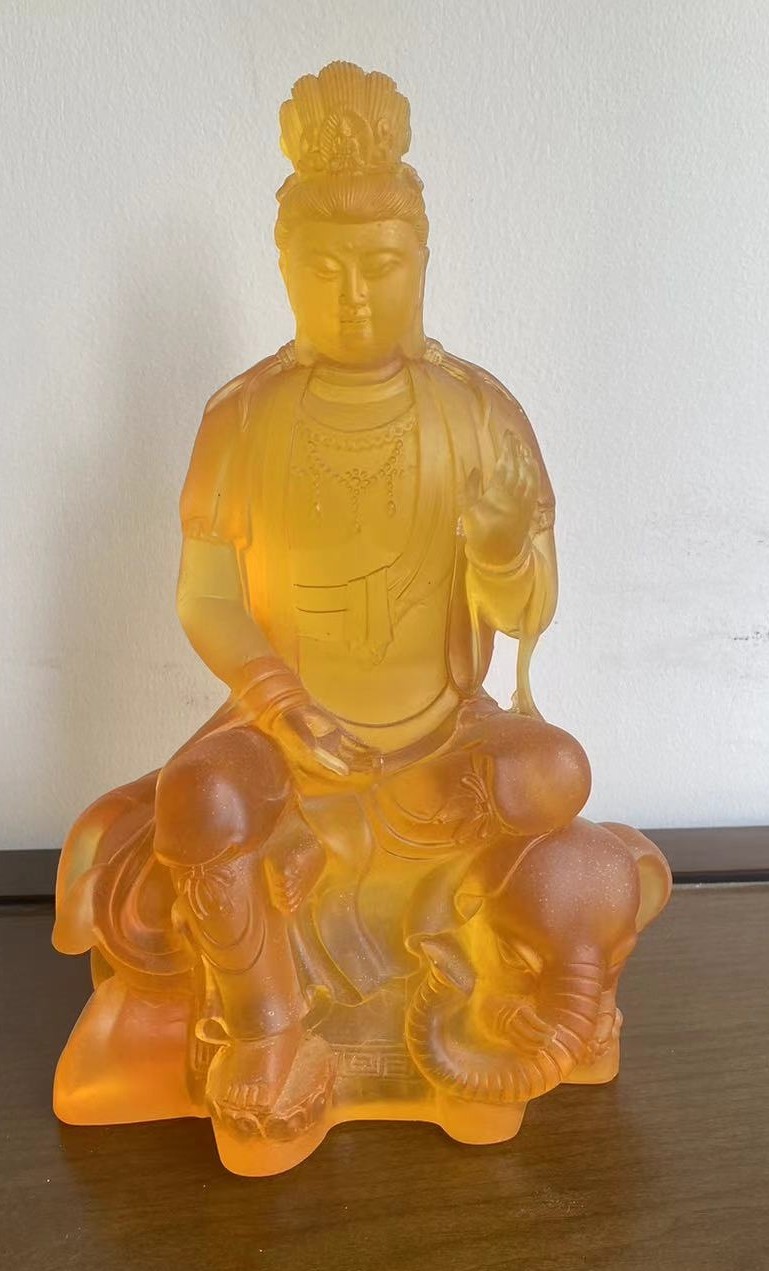 透明树脂仿琉璃佛像